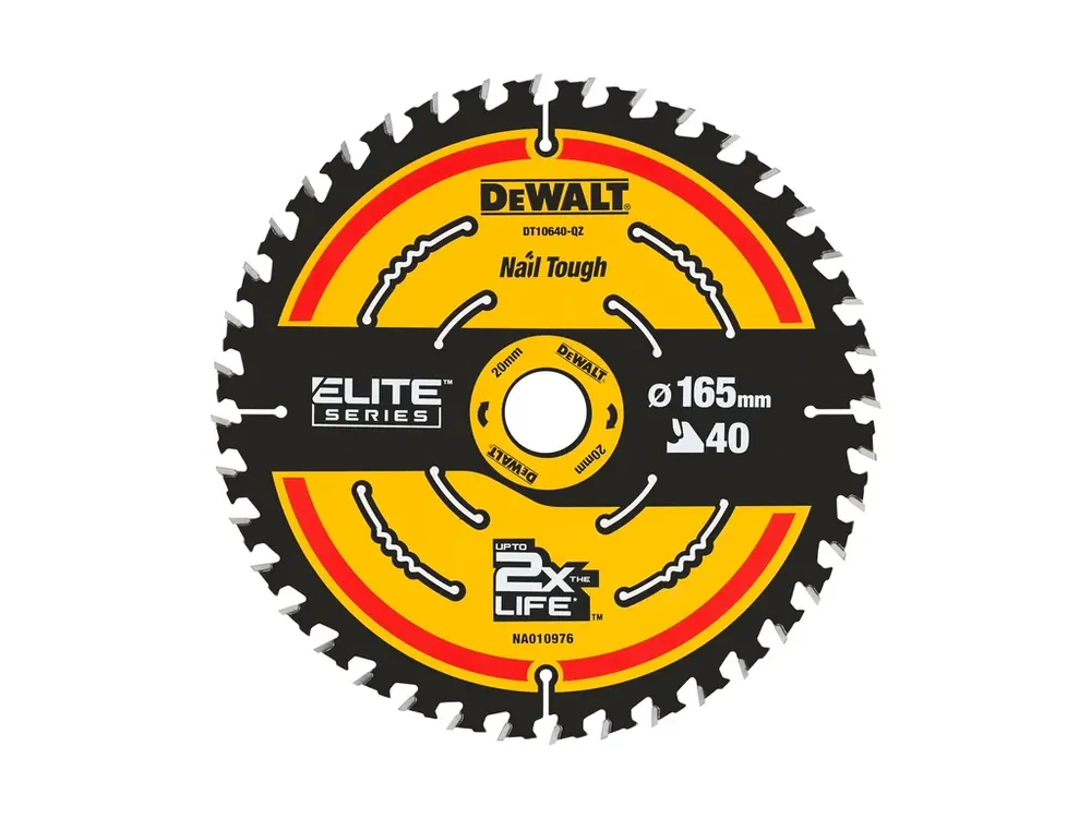 Pilový kotouč 165x1,6x20mm, 40 zubů DT10640 DeWALT Originální