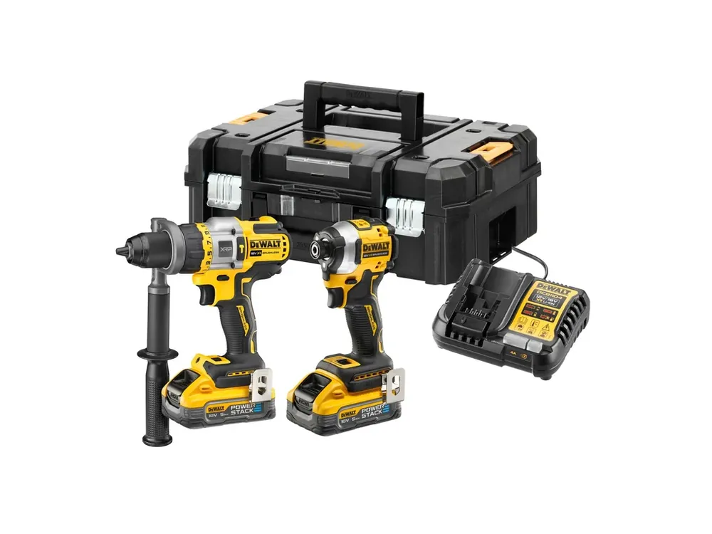Speciální Cena Aku kombinovaná sada 18V 2x 5,0Ah POWERSTACK DCK2052H2T DeWALT