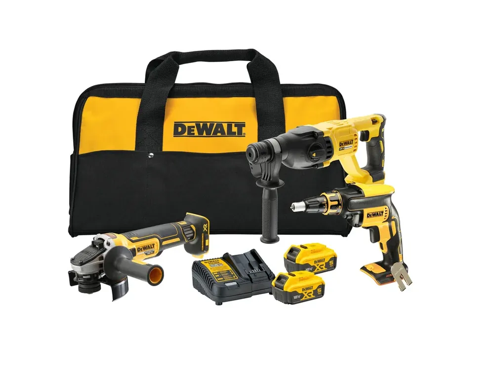 Aku kombinovaná sada 18V 2 x 5,0Ah DCK304P2 DeWALT Top Prodej