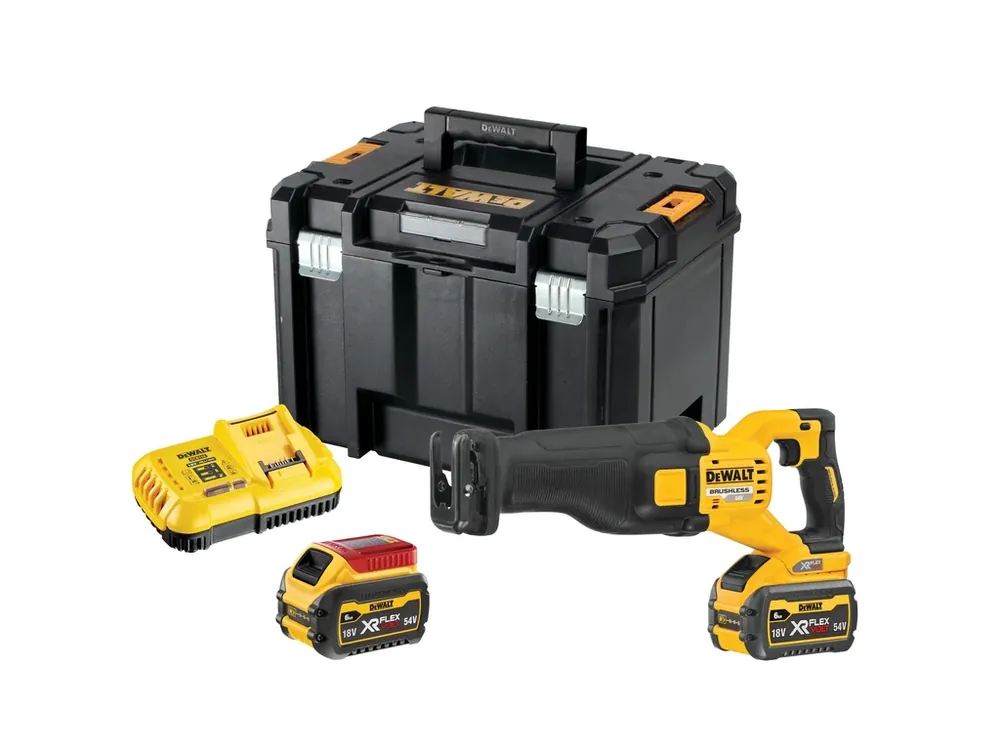 Aku mečová pila 54V 6,0Ah Li-Ion FLEXVOLT DCS389T2 DeWALT Akce