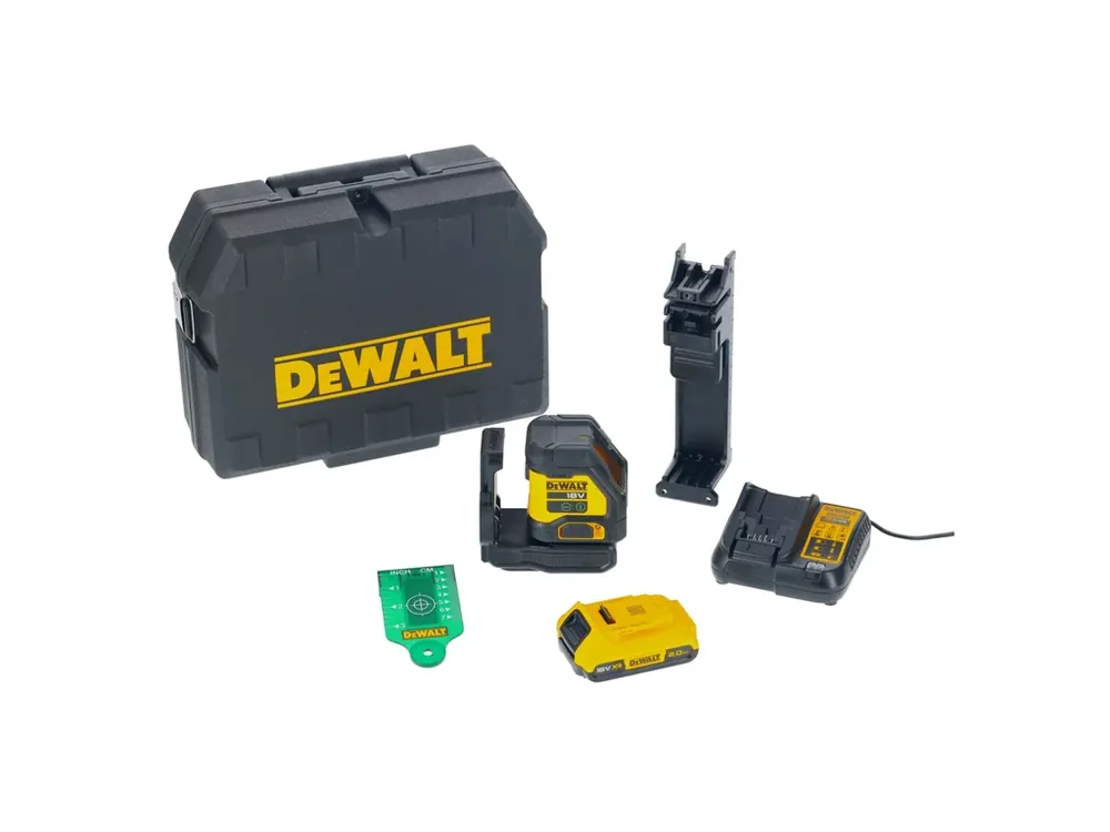 Ihned K Objednání Aku křížový laser 18V 2,0Ah Li-Ion zelený DeWALT DCLE34021D1