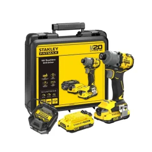 Aku rázový utahovák 18V 2,0 Li-Ion SFMCF830D2K Stanley FATMAX V20 Must-Have