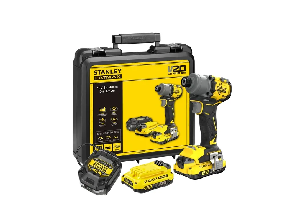 Aku rázový utahovák 18V 2,0 Li-Ion SFMCF830D2K Stanley FATMAX V20 Must-Have