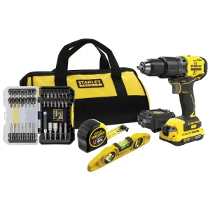 Nejprodávanější Aku kombinovaná sada 18V 1x 2,0Ah SFMCK101D1S Stanley FATMAX V20