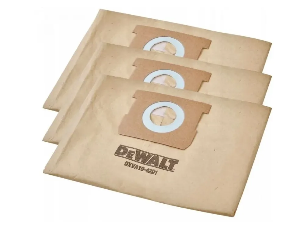 Nejlepší Cena Filtrační papírový sáček bal.3ks DXVA19-4201 pro vysavače DXV23 DeWALT