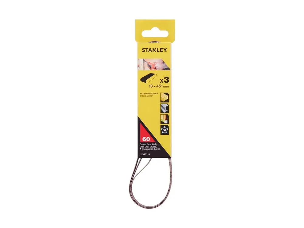 Brusné pásy 3ks P60 13x455mm Stanley STA33311 Nakupujte Hned