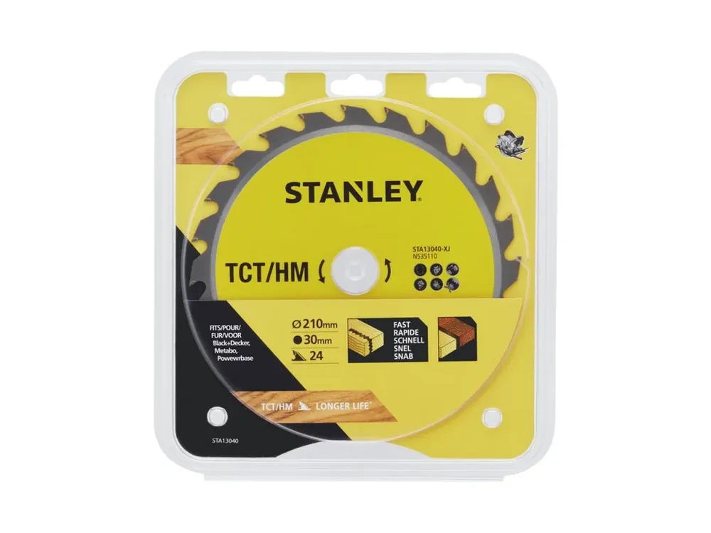Pilový kotouč 210x30mm, 24 zubů STA13040 STANLEY Must-Have