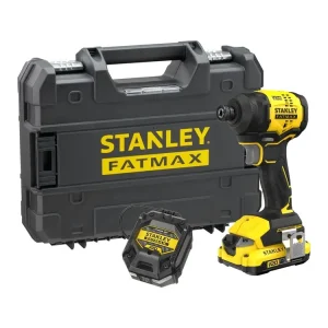 Originální Aku rázový utahovák 1/4" 18V 2,0Ah Li-Ion SFMCF811D1T Stanley FATMAX V20