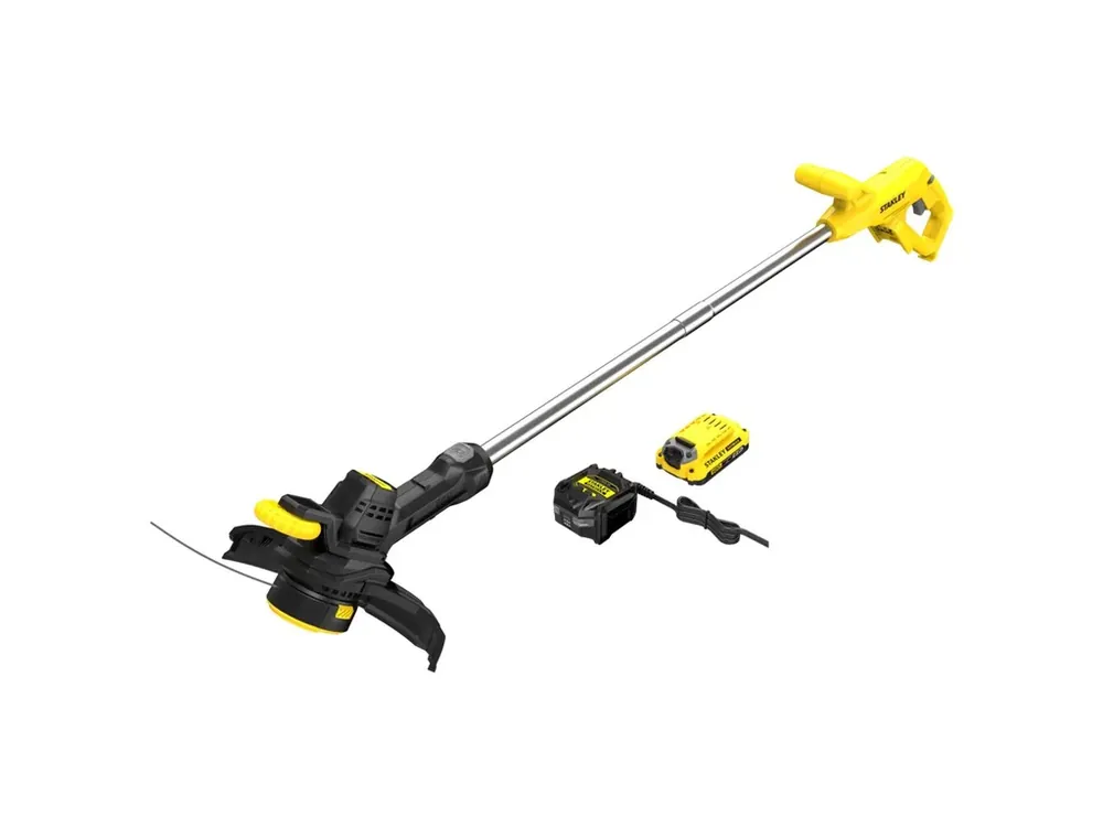 Sleva Aku strunová sekačka 25 cm 18V 4,0Ah Li-Ion SFMCST925M1 Stanley FATMAX V20
