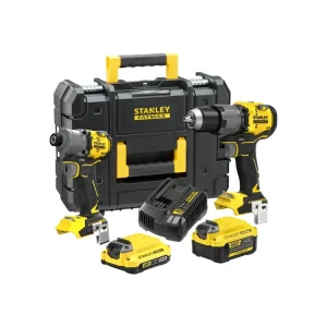 Značkový Aku kombinovaná sada 18V 1x 4,0Ah a 1x 2,00Ah SFMCK211MDT Stanley FATMAX V20