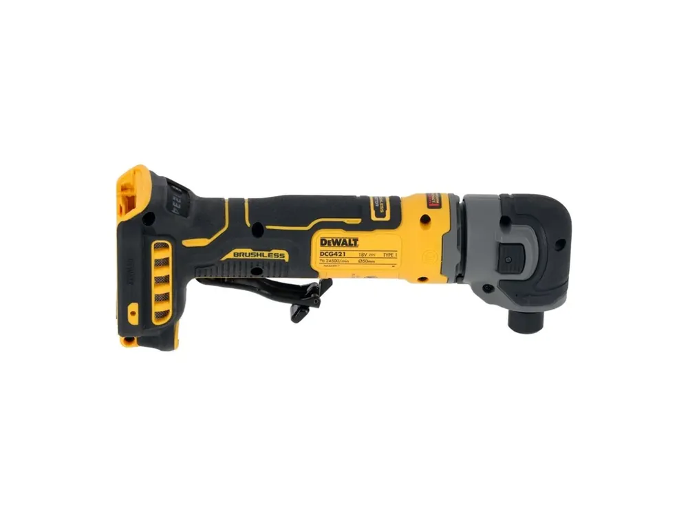 Rychlé Dodání Aku pravoúhlá mini bruska 18V DCG421N DeWALT(bez aku a nabíječky)