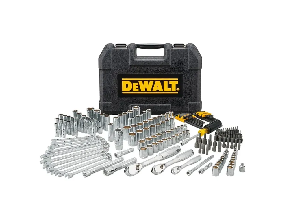 Sada 1/4",1/2" a 3/8" nářadí 205 dílů DEWALT DWMT81534-1 Ověřený