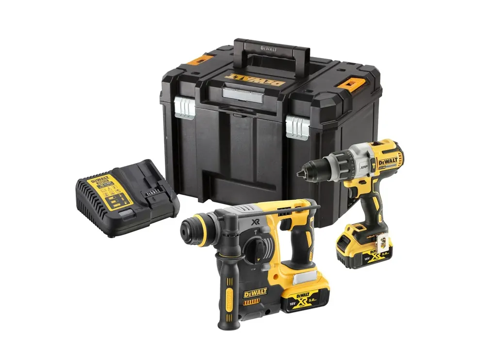 Nejlepší Cena Aku kombinovaná sada 18V 2x 5,0Ah DCK229P2T DeWALT