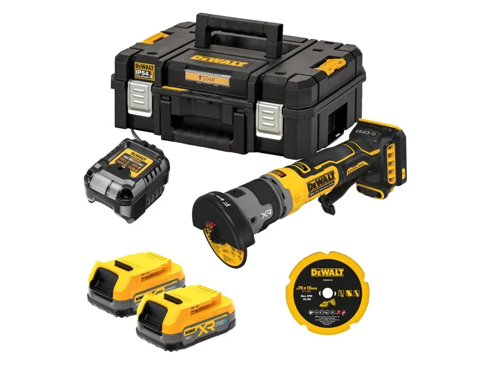 Aku přímá bruska 18V 1,7Ah POWERSTACK DCG430E2T DeWALT Hit Sezóny