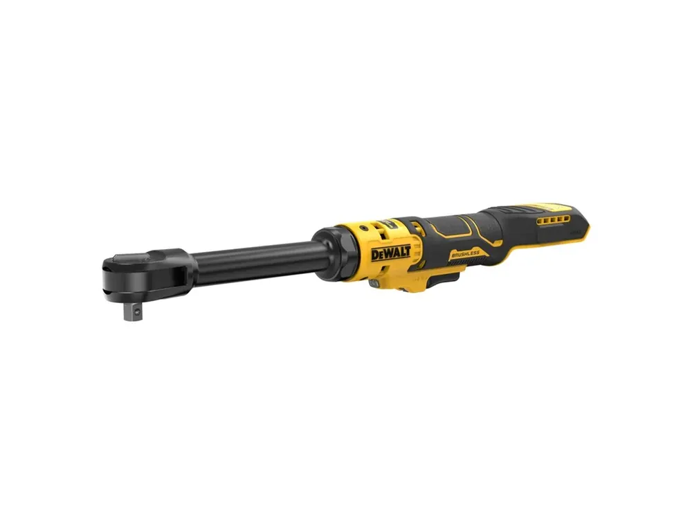 Cenový Hit Aku bezuhlíková ráčna s prodlouženou hlavou 18V 3/8" DCF513EN DeWALT (bez aku a nabíječky)
