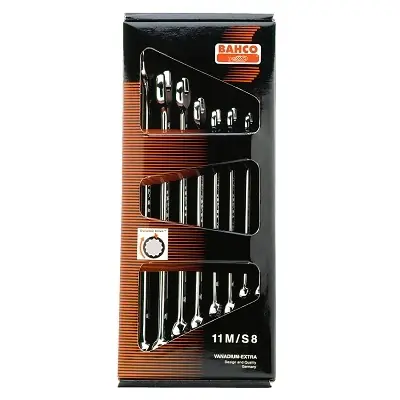 Levný BAHCO Sada OP klíčů 8-mi dílná, vel.8-19mm, v krabici, dlouhá