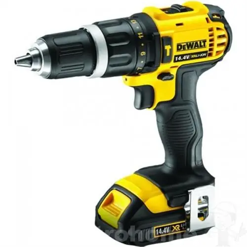 DEWALT Akumulátorový příklepový vrtací šroubovák DCD735C2 - 2 x aku Cenově Výhodný