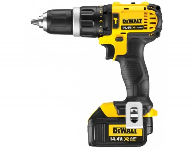 DEWALT Akumulátorový příklepový vrtací šroubovák DCD735L2 - 2 x aku Koupit Online