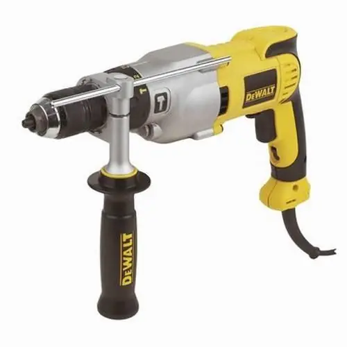 Must-Have DEWALT Příklep.vrt. 1300W/2 rychlosti/rychloup. sklíčidlo/kufr/elektronická a mechanická spojka