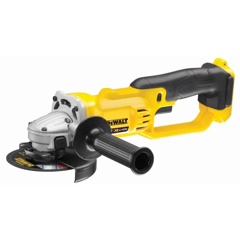 Značkový DEWALT Akumulátorová 18 V úhlová bruska 125 mm bez baterií a nabíječky