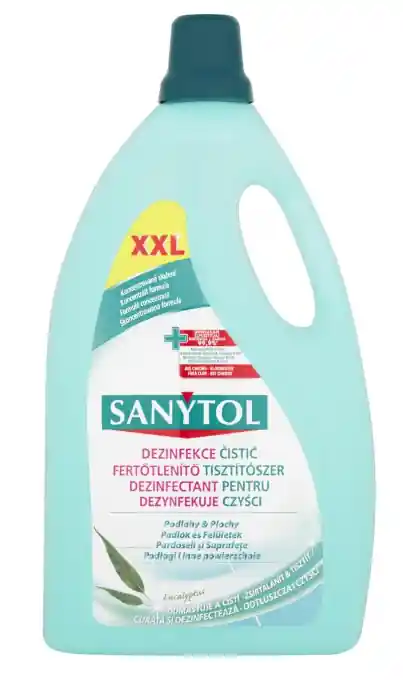 Dokud Zásoby Vydrží Sanytol Dezinfekční čistič Podlahy & Plochy 5l
