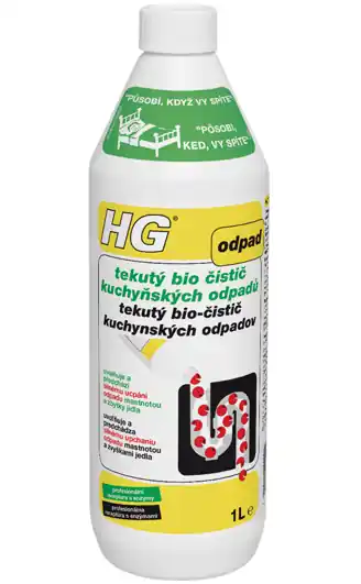 HG tekutý bio čistič kuchyňských odpadů Víkendová Akce