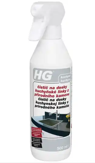 HG čisticí prostředek s leskem na desky kuchyňské linky z přírodního kamene Nejlepší Cena