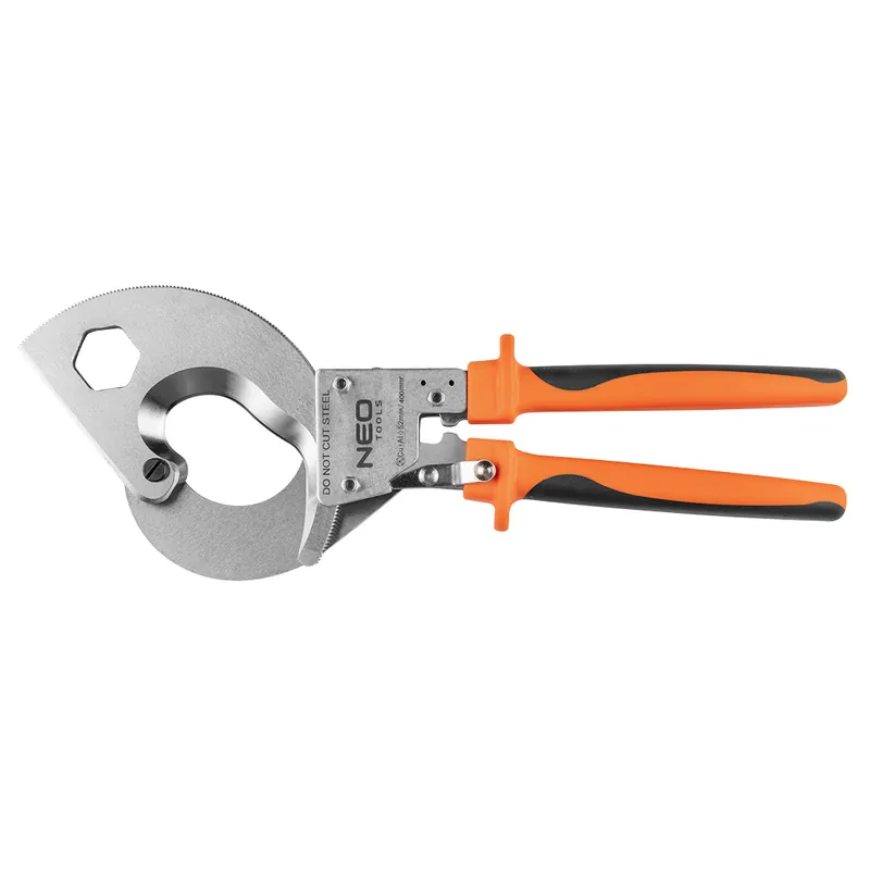 Kleště 01-401 ráčnové na kabely do 400mm2, CU, AL, NEO Tools Nejlepší Cena
