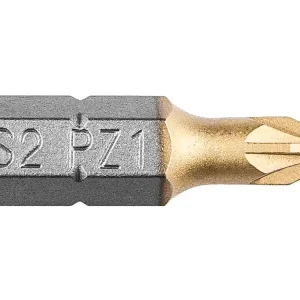 Super Cena Bit PZ 1x25mm (sada 2 ks) 1/4" Graphite