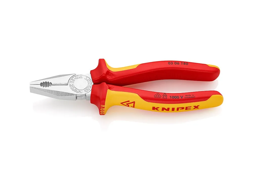 Kleště 0306180.09 kombinované 180mm VDE 1000V KNIPEX Zlevněný