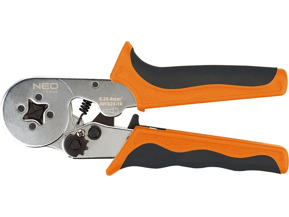 Kleště na konektory 0.25 - 6mm2 NEO tools Časově Omezené