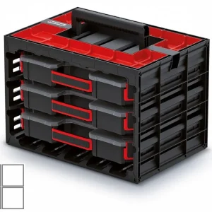 Nejlepší Cena Organizéry TAGER CASE 415x290x290 3ks, na šířku + skříňka