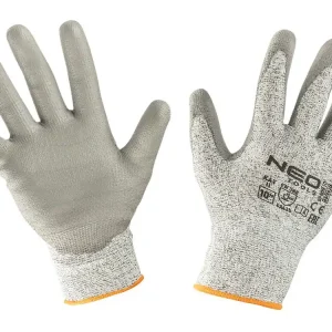 Časově Omezené Rukavice pracovní 10" PU povlak, protiprořezové Neo Tools