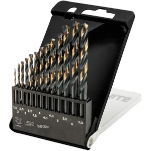 Bezpečná Platba Sada vrtáků 1,5-6,5mm 13ks HSS-Co Cobalt Graphite