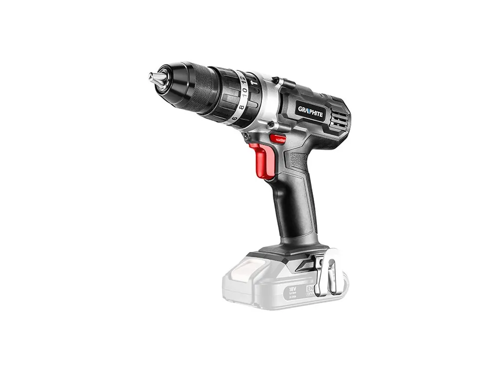 Vrtačka Aku s příklepem 13mm rychloup. sklíčidlo Energy+ 18V bez baterie Graphite Výprodej