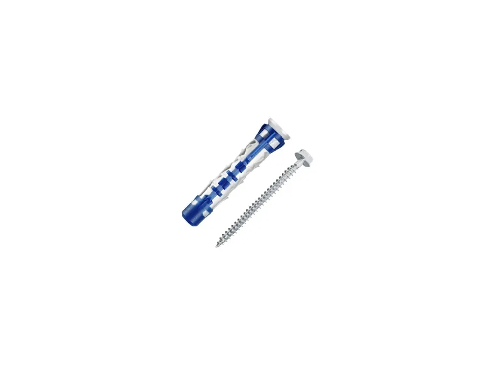 Hmoždinka 8x50 s vrutem 6HR+TORX 5x60 Bluefix Sleva