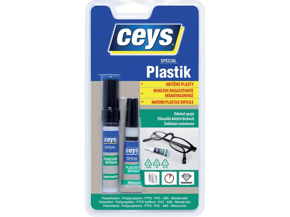 Lepidlo Special Plastik na obtížné plasty 3 g + 4 ml Cenově Výhodný