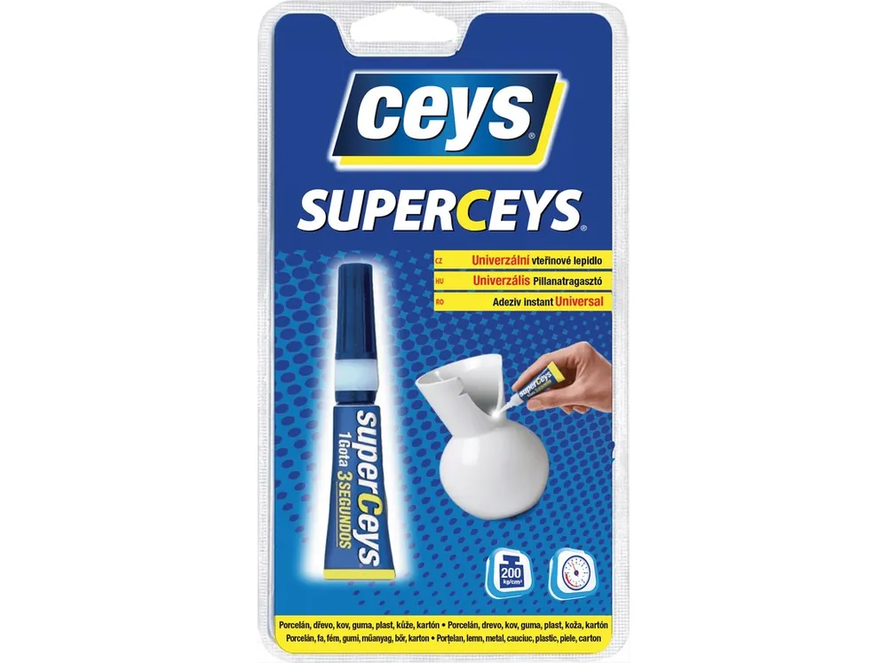 Lepidlo Superceys 3 g Expresní Doručení