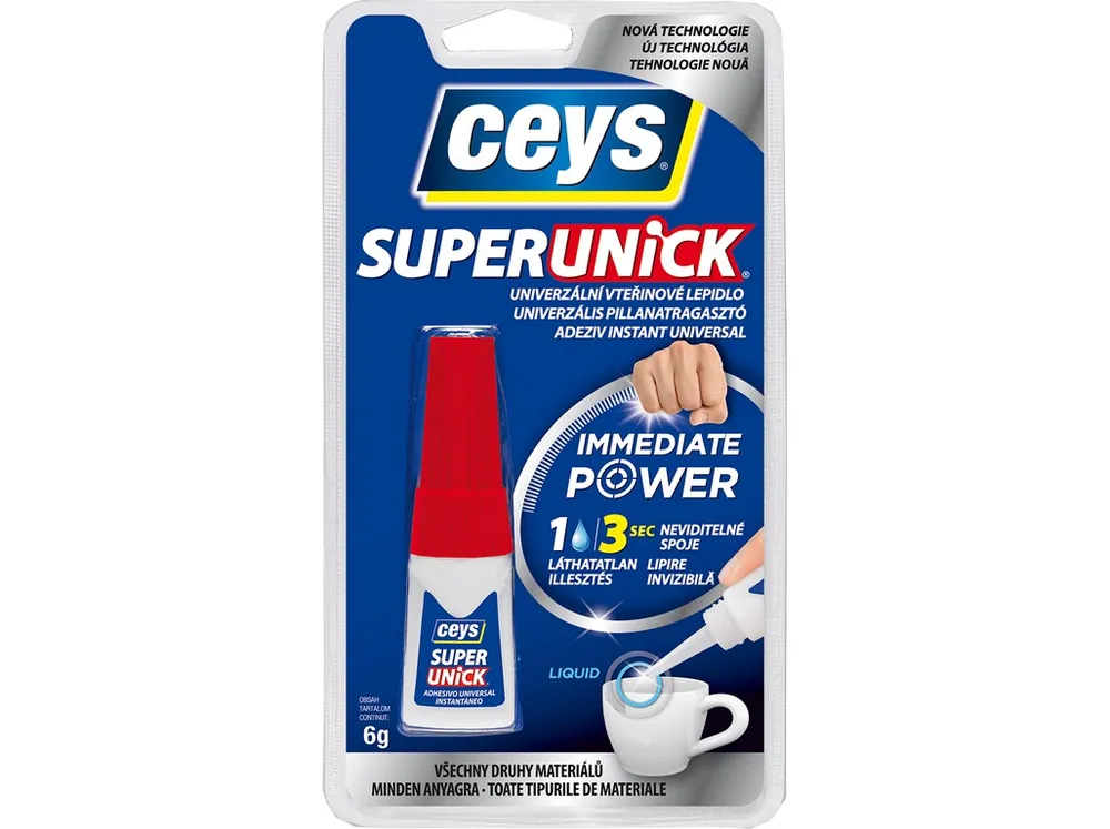 Expresní Doručení Lepidlo Superunic Immediate Power 6 g
