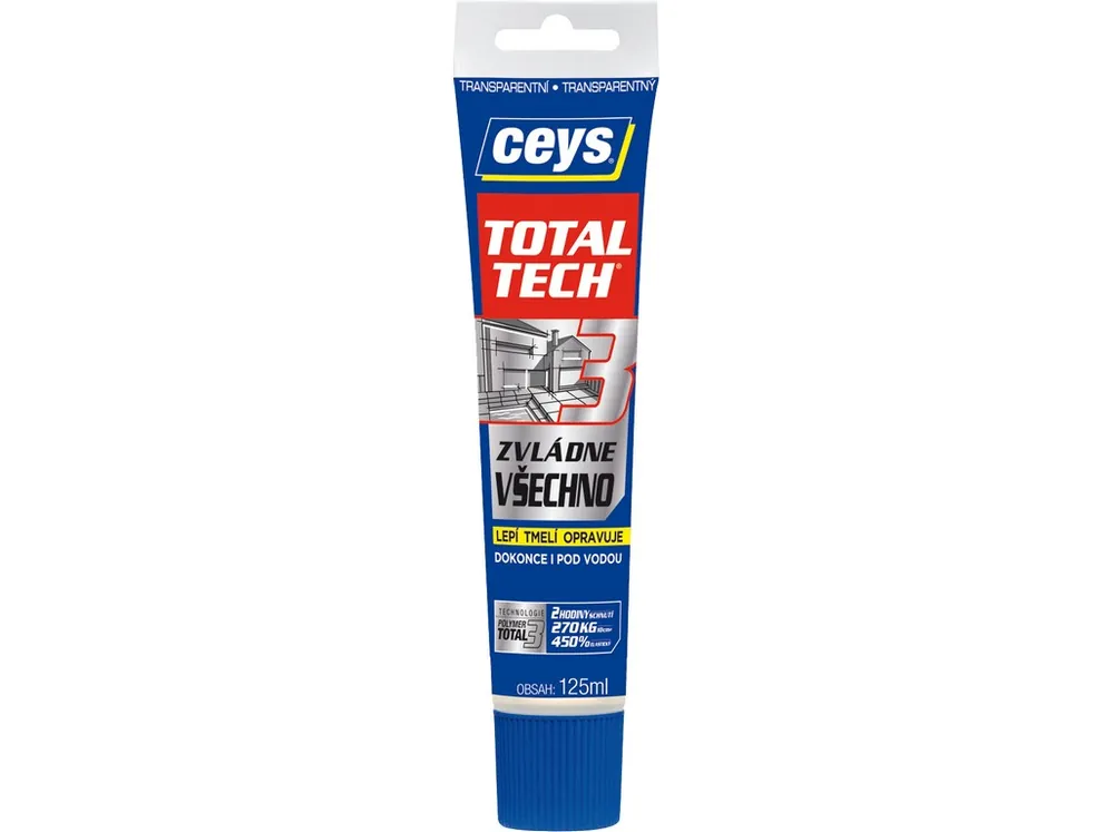Ihned K Objednání Lepidlo Total Tech Express transparentní tuba 125 ml