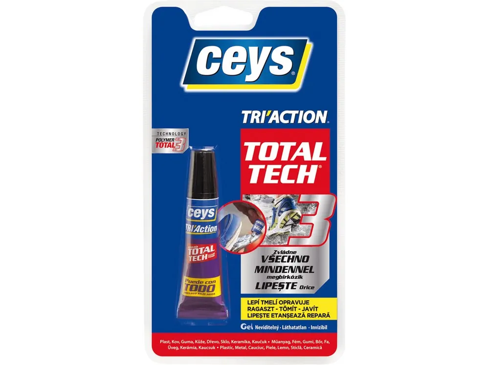 Akční Nabídka Lepidlo Total Tech TRI´Action 10 g