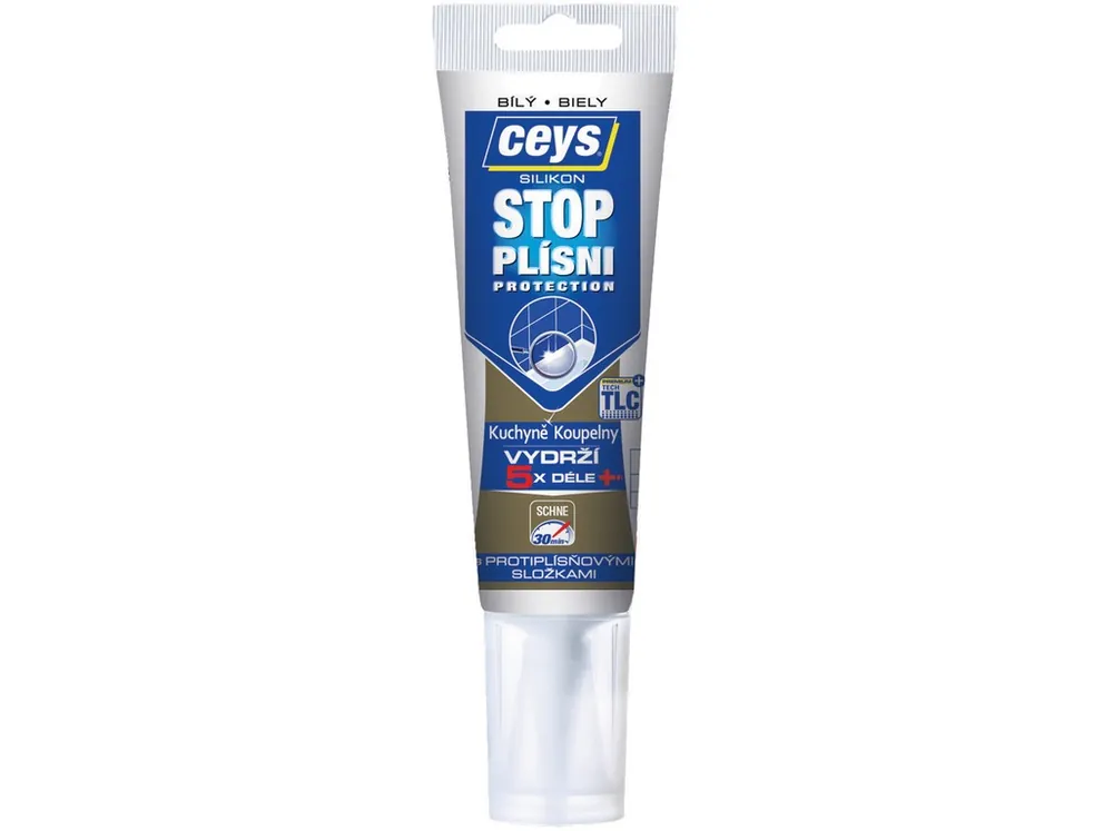 Horká Nabídka Silikon Stop plísni bílý tuba 125 ml
