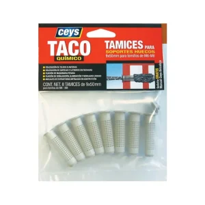 Sítko na chemickou kotvu 9 x 50 mm, 8 ks Must-Have