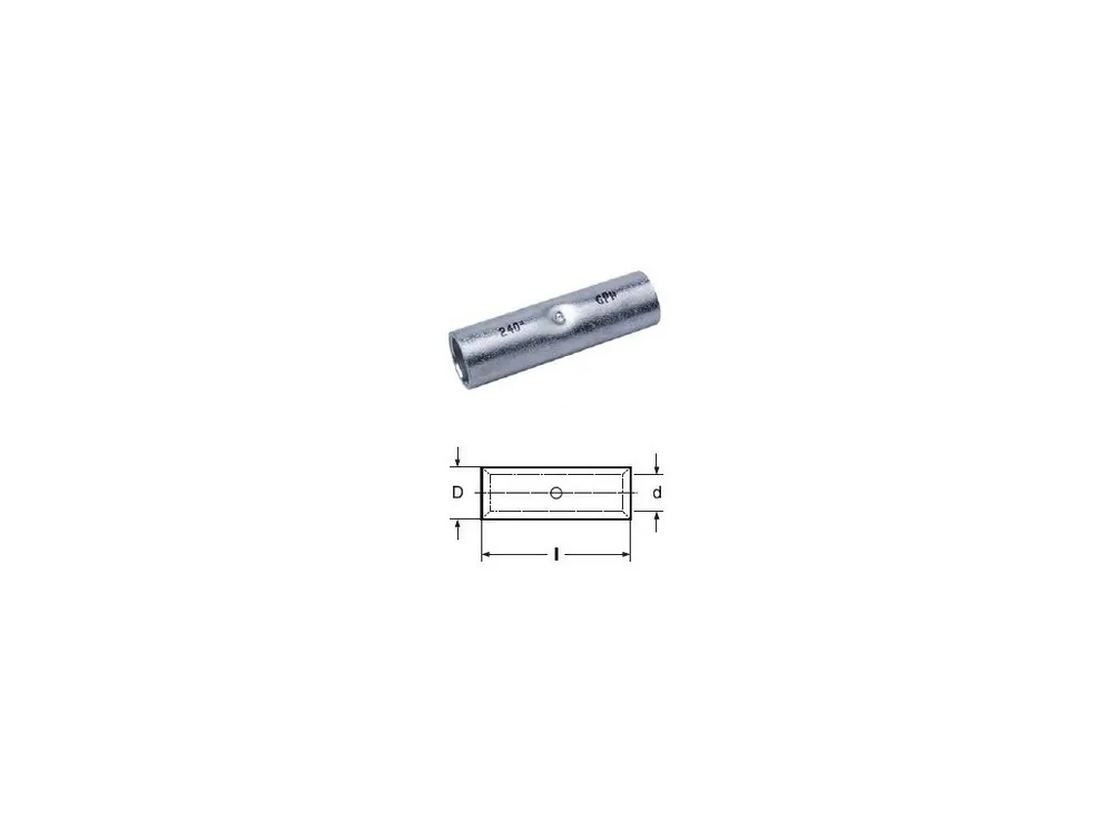 Expresní Doručení Spojka Cu 6 KU-L lisovací 6mm