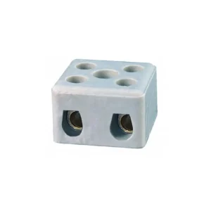 Výprodej Svorka ZPA2-10 keramická 2x10mm s mont. otvory