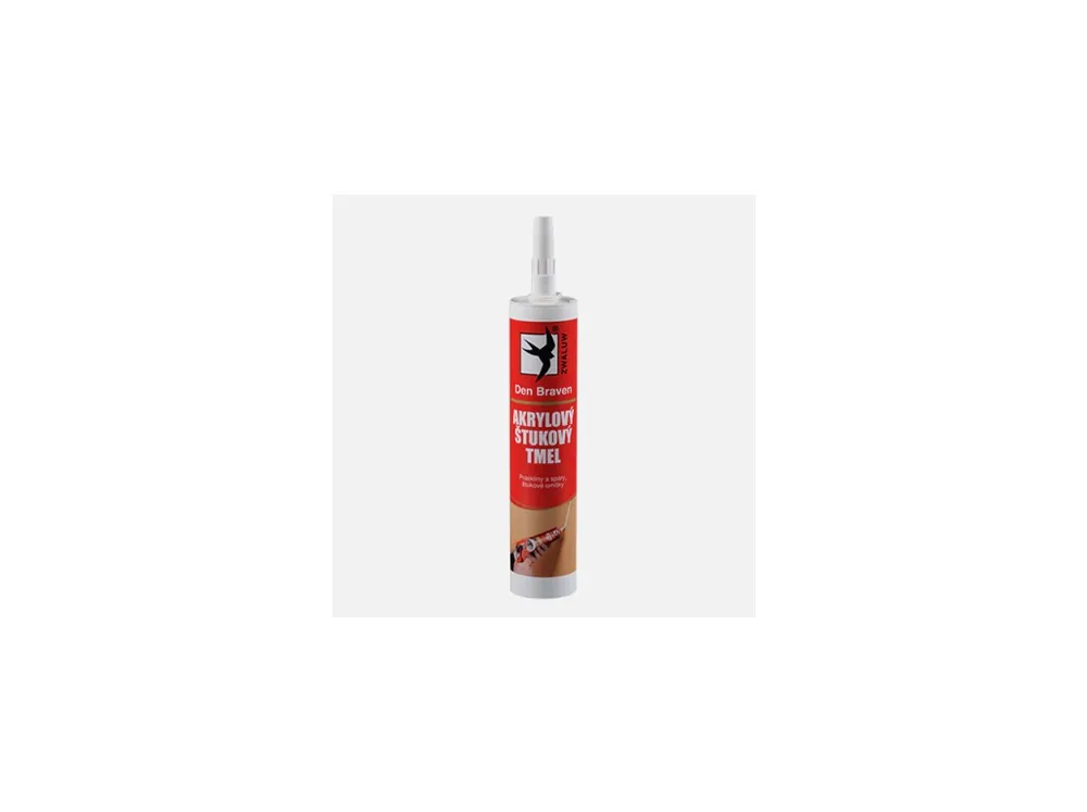 Tmel akrylový štukový 310 ml kartuše bílá Sleva