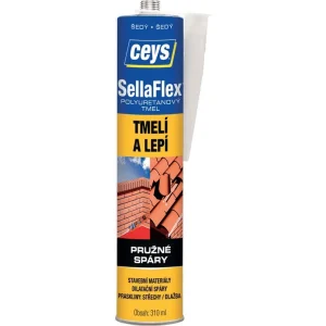 Vysoce Kvalitní Tmel SellaFlex Polyuretanový šedý 310 ml