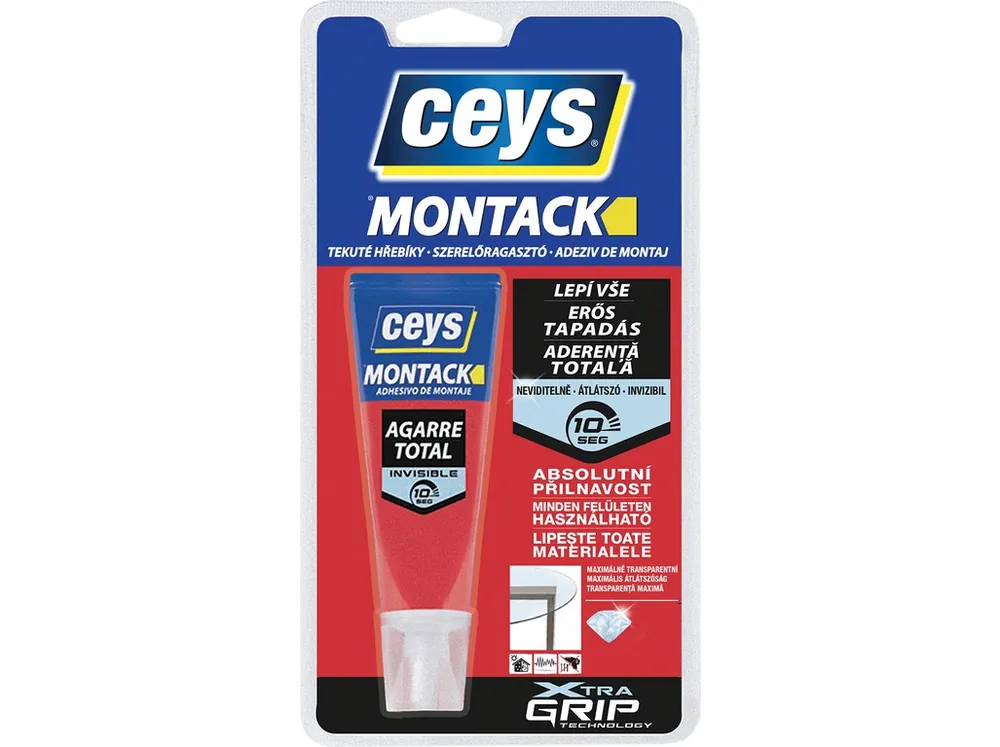 Lepidlo Montack Express transparent 80 g Oblíbený
