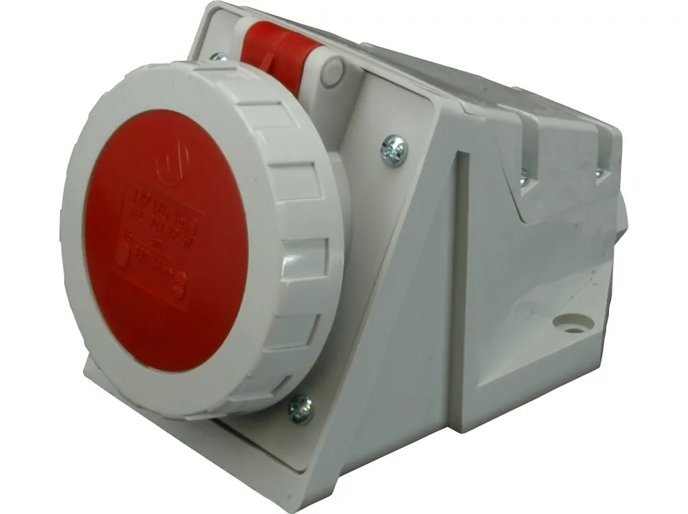 Oblíbený Zásuvka 400V, IP67, 16A, 5-pól nástěnná