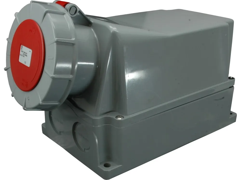 Sleva Zásuvka 125A/4P IP67 nástěnná IZGN 12543